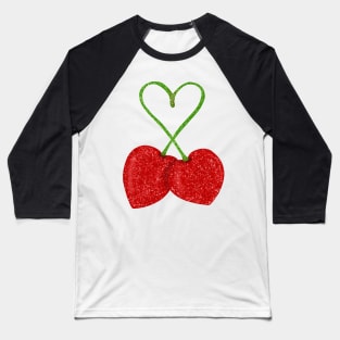 Cherry hearts Baseball T-Shirt